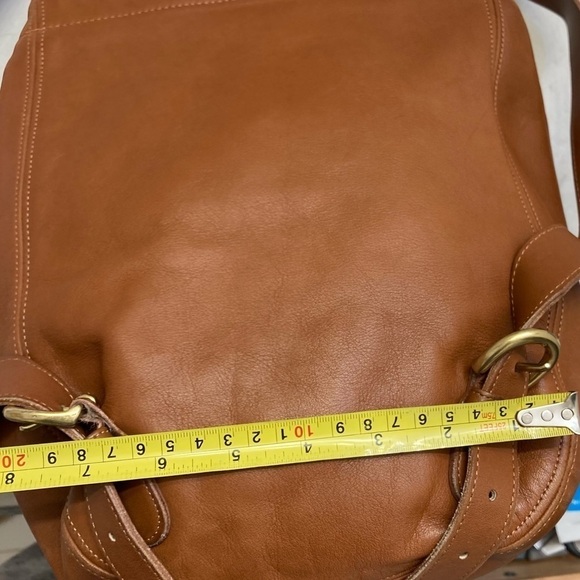 Coach vintage back sac 4134 backpack in British tan leather main image 14
